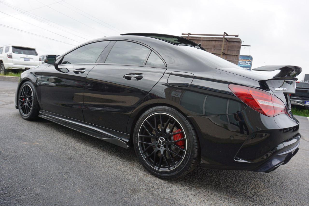 2017 Mercedes-Benz CLA-Class 45 AMG AWD CERTIFIED *DEALER MAINTAIN* CAMERA NAV BLUETOOTH LEATHER HEATED SEATS PANO ROOF CRUISE ALLOYS - Photo #4