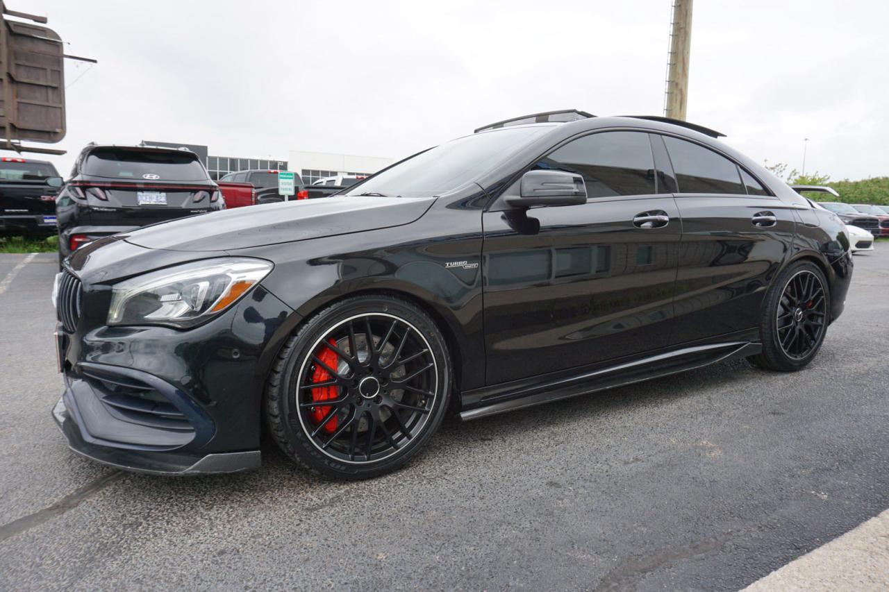 2017 Mercedes-Benz CLA-Class 45 AMG AWD CERTIFIED *DEALER MAINTAIN* CAMERA NAV BLUETOOTH LEATHER HEATED SEATS PANO ROOF CRUISE ALLOYS - Photo #3