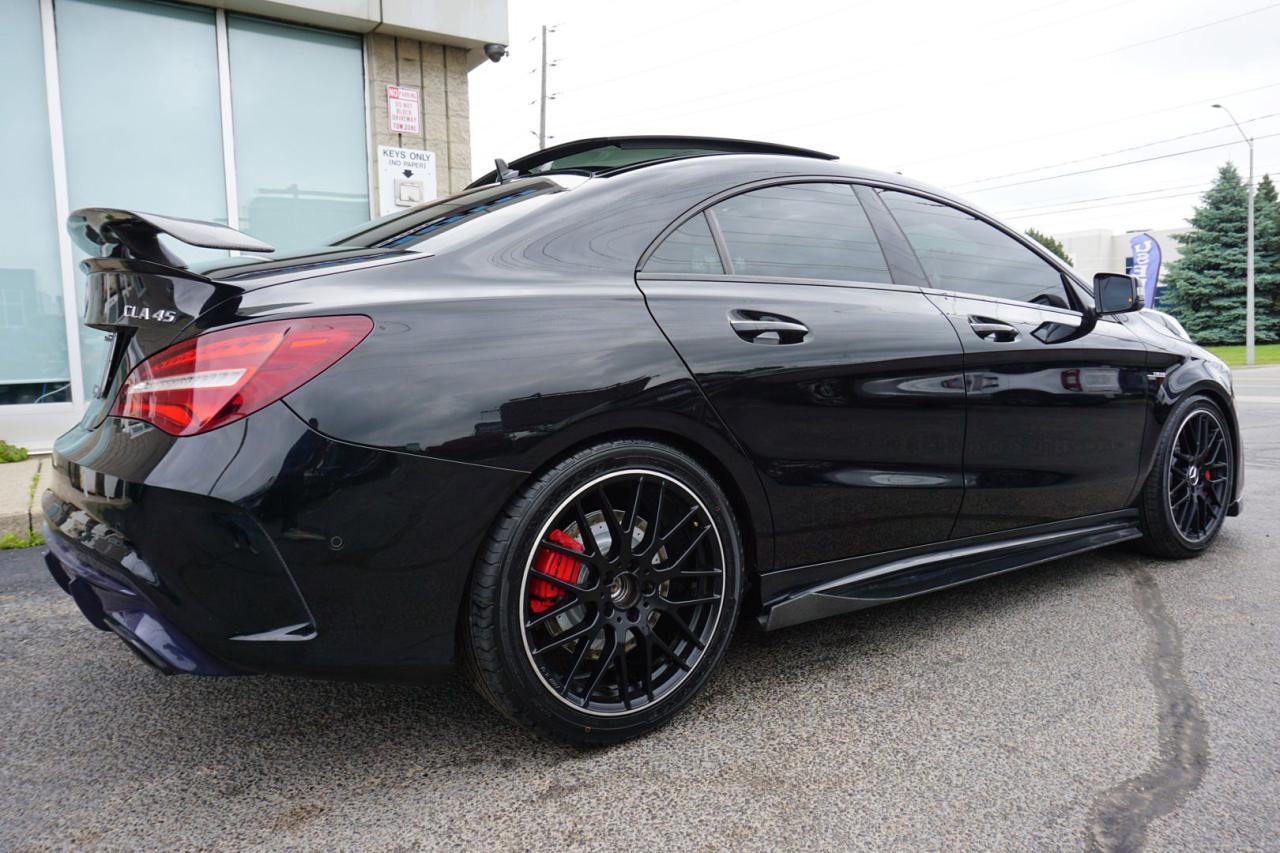 2017 Mercedes-Benz CLA-Class 45 AMG AWD CERTIFIED *DEALER MAINTAIN* CAMERA NAV BLUETOOTH LEATHER HEATED SEATS PANO ROOF CRUISE ALLOYS - Photo #7