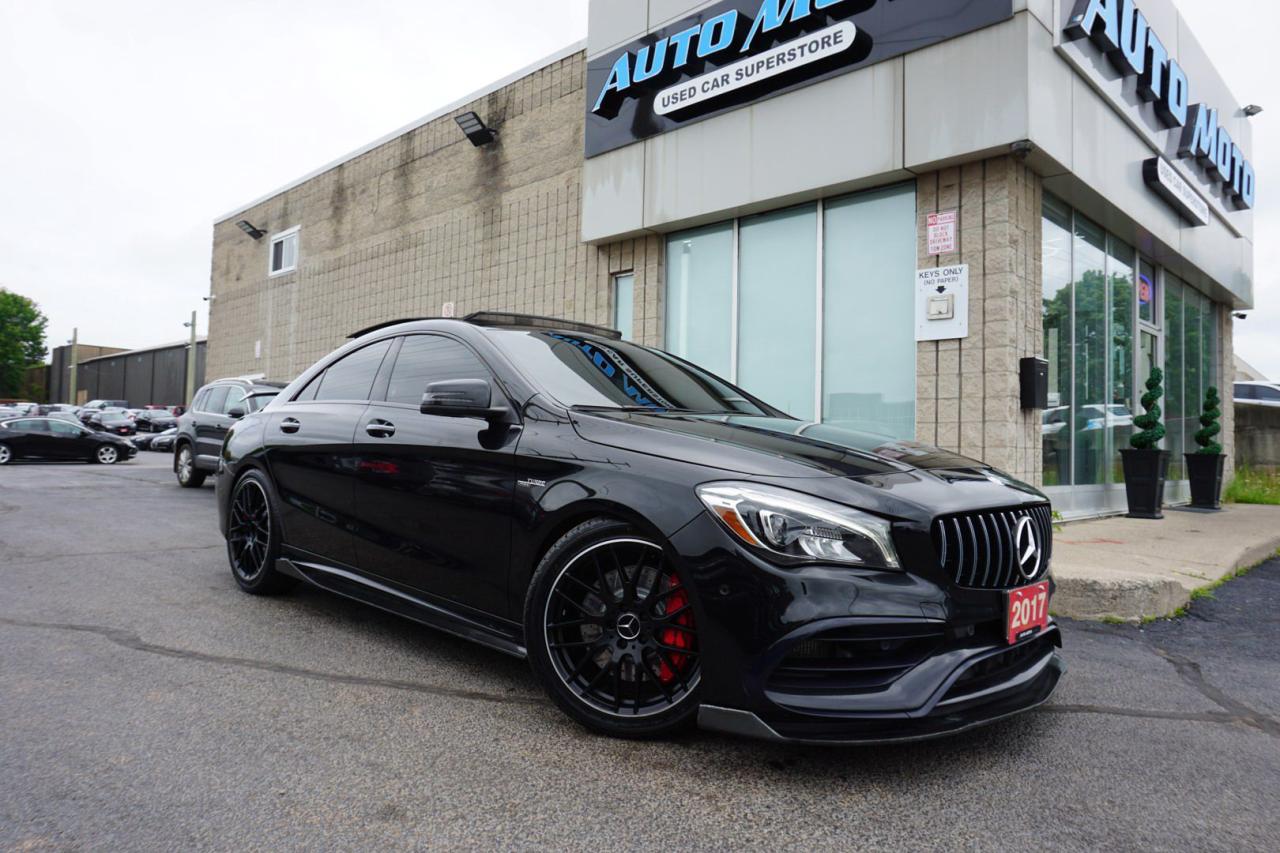 2017 Mercedes-Benz CLA-Class 45 AMG AWD CERTIFIED *DEALER MAINTAIN* CAMERA NAV BLUETOOTH LEATHER HEATED SEATS PANO ROOF CRUISE ALLOYS - Photo #8