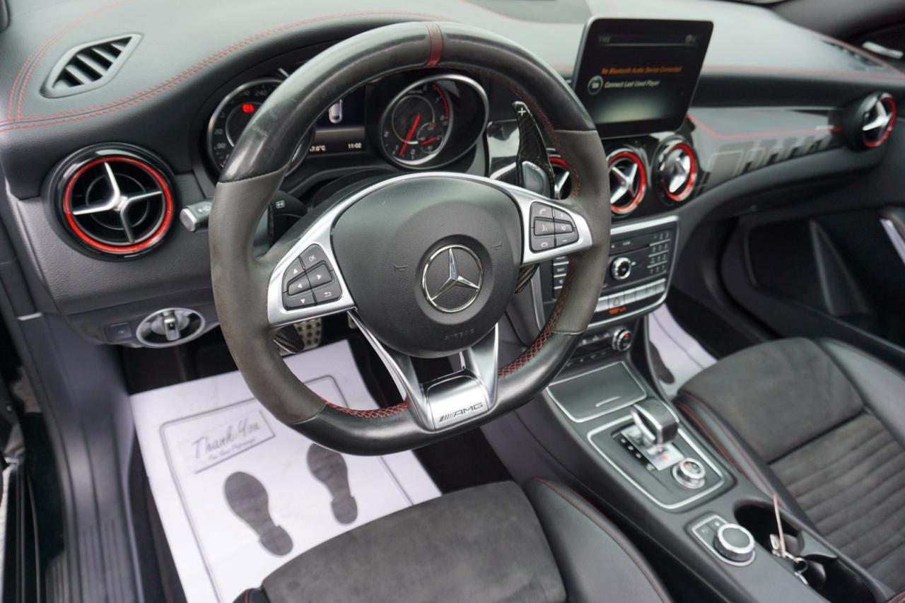 2017 Mercedes-Benz CLA-Class 45 AMG AWD CERTIFIED *DEALER MAINTAIN* CAMERA NAV BLUETOOTH LEATHER HEATED SEATS PANO ROOF CRUISE ALLOYS - Photo #9