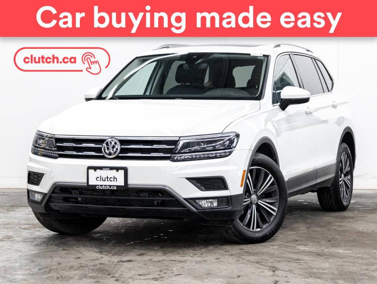Used 2021 Volkswagen Tiguan Highline AWD w/Apple CarPlay & Android Auto, Heated Front Seats, Backup Cam for sale in Toronto, ON