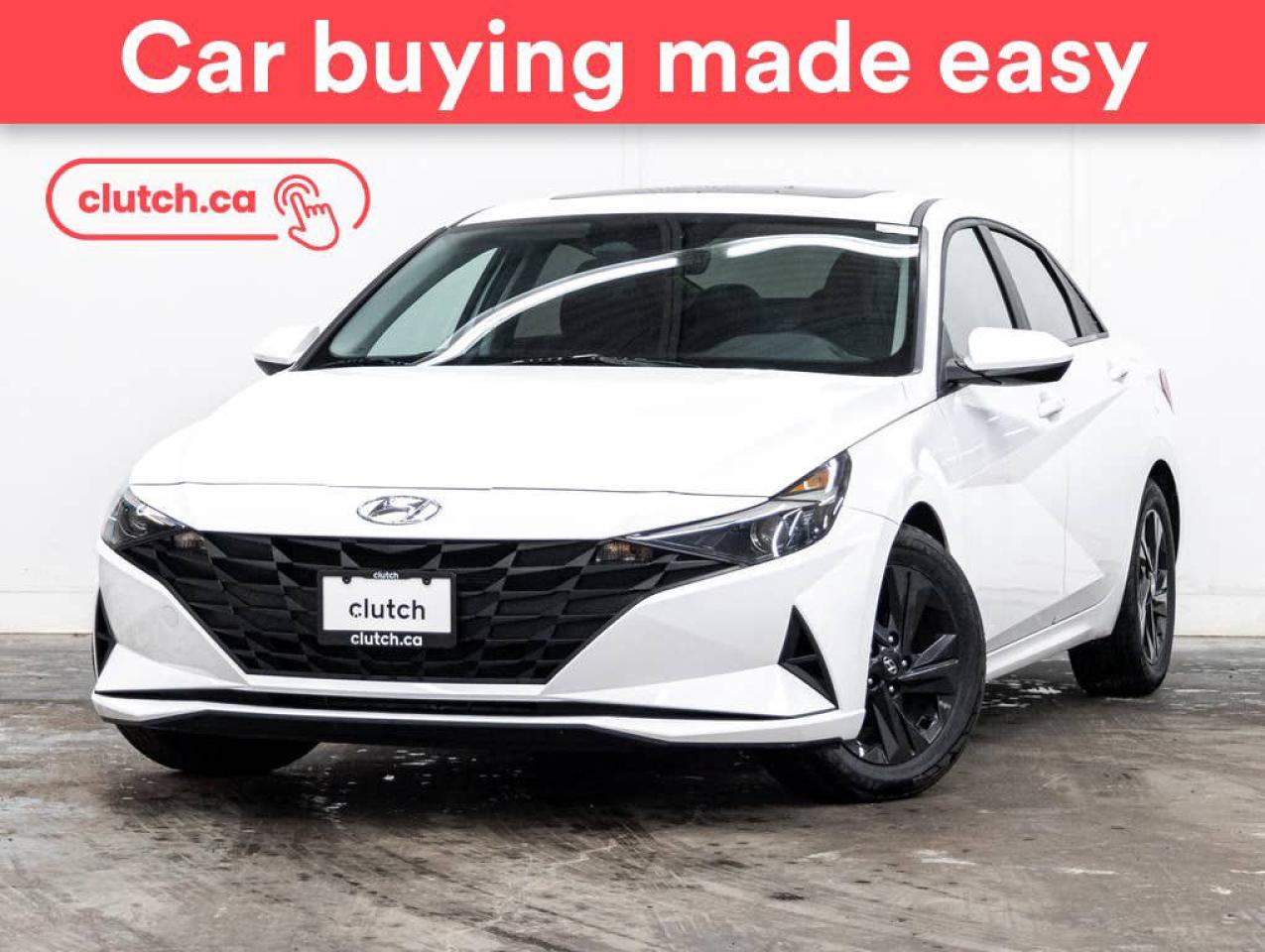 Used 2023 Hyundai Elantra Preferred IVT w/ Tech Pkg w/ Apple CarPlay & Android Auto, Power Moonroof, Nav for sale in Toronto, ON