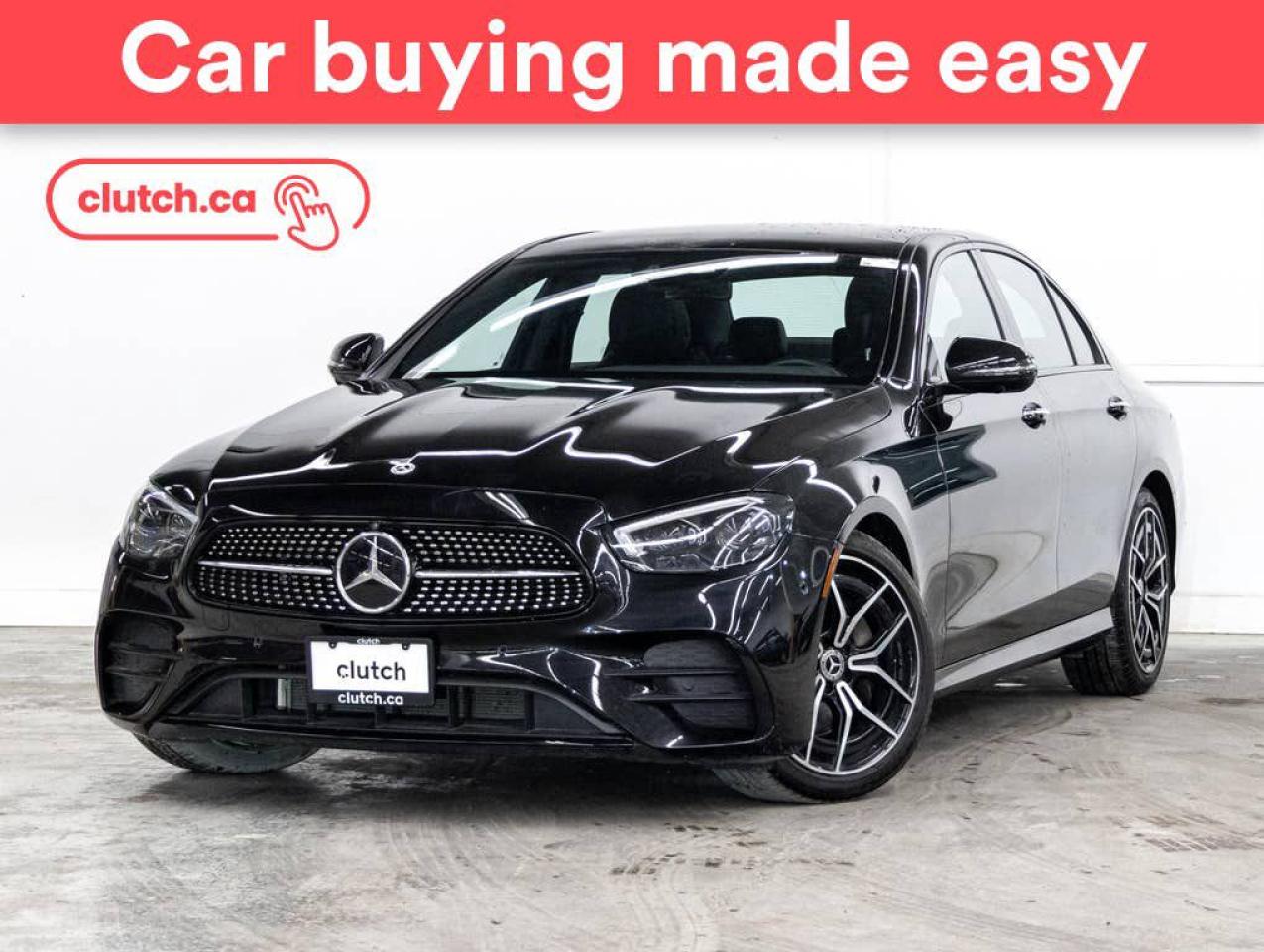 Used 2022 Mercedes-Benz E-Class E 350 w/Apple CarPlay & Android Auto, Heated Front Seats, Backup Cam for sale in Toronto, ON