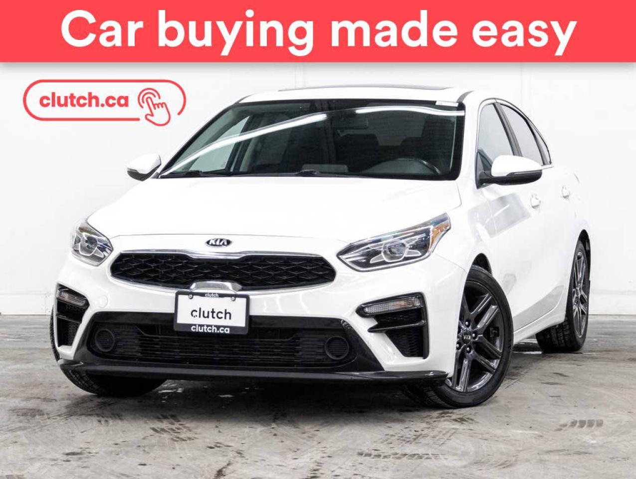 Used 2021 Kia Forte EX+ w/ Apple CarPlay & Android Auto, Rearview Cam, Climate Control for sale in Toronto, ON