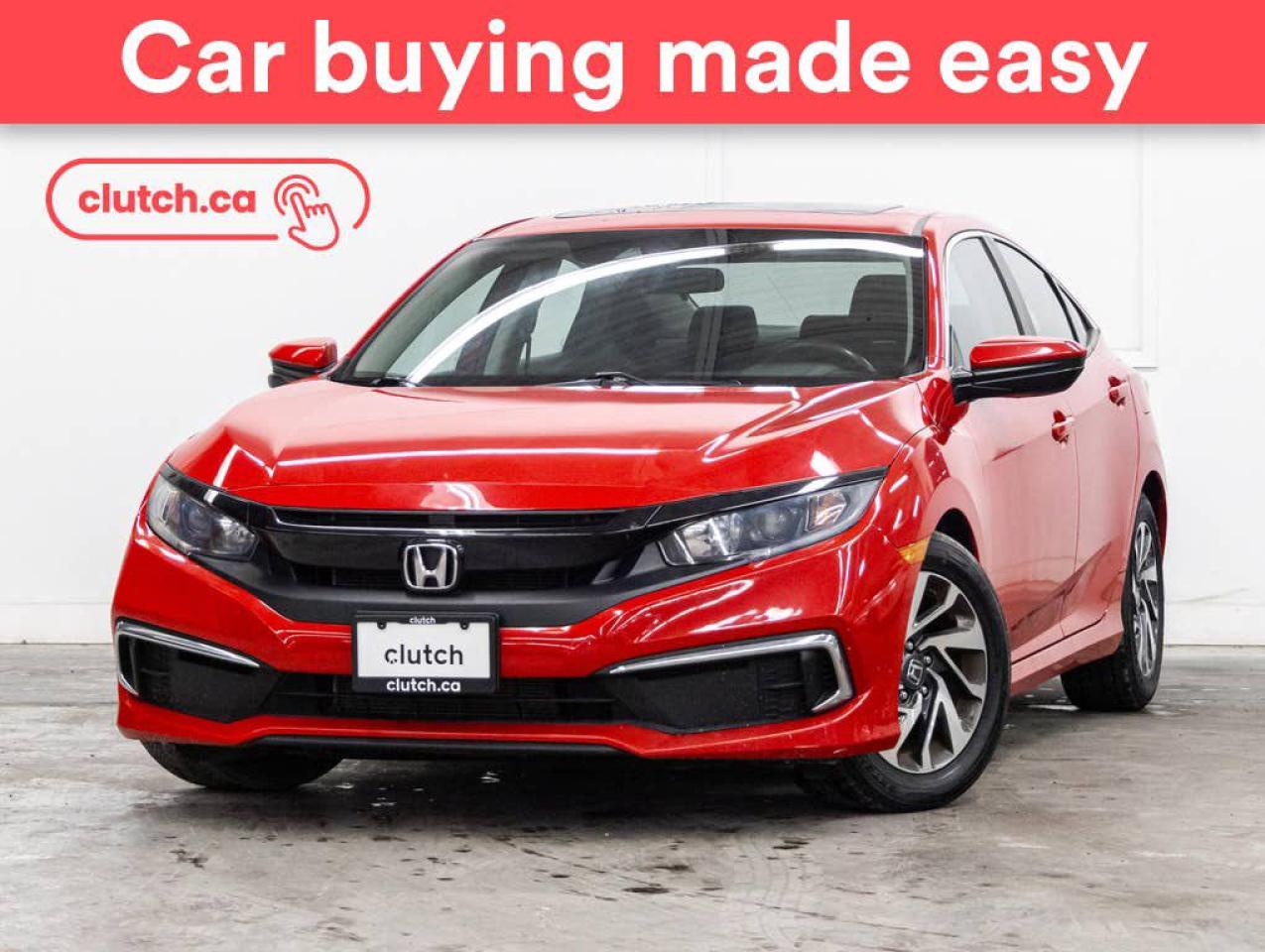 Used 2019 Honda Civic EX w/ Apple CarPlay & Android Auto, Rearview cam, Dual Zone A/C for sale in Toronto, ON