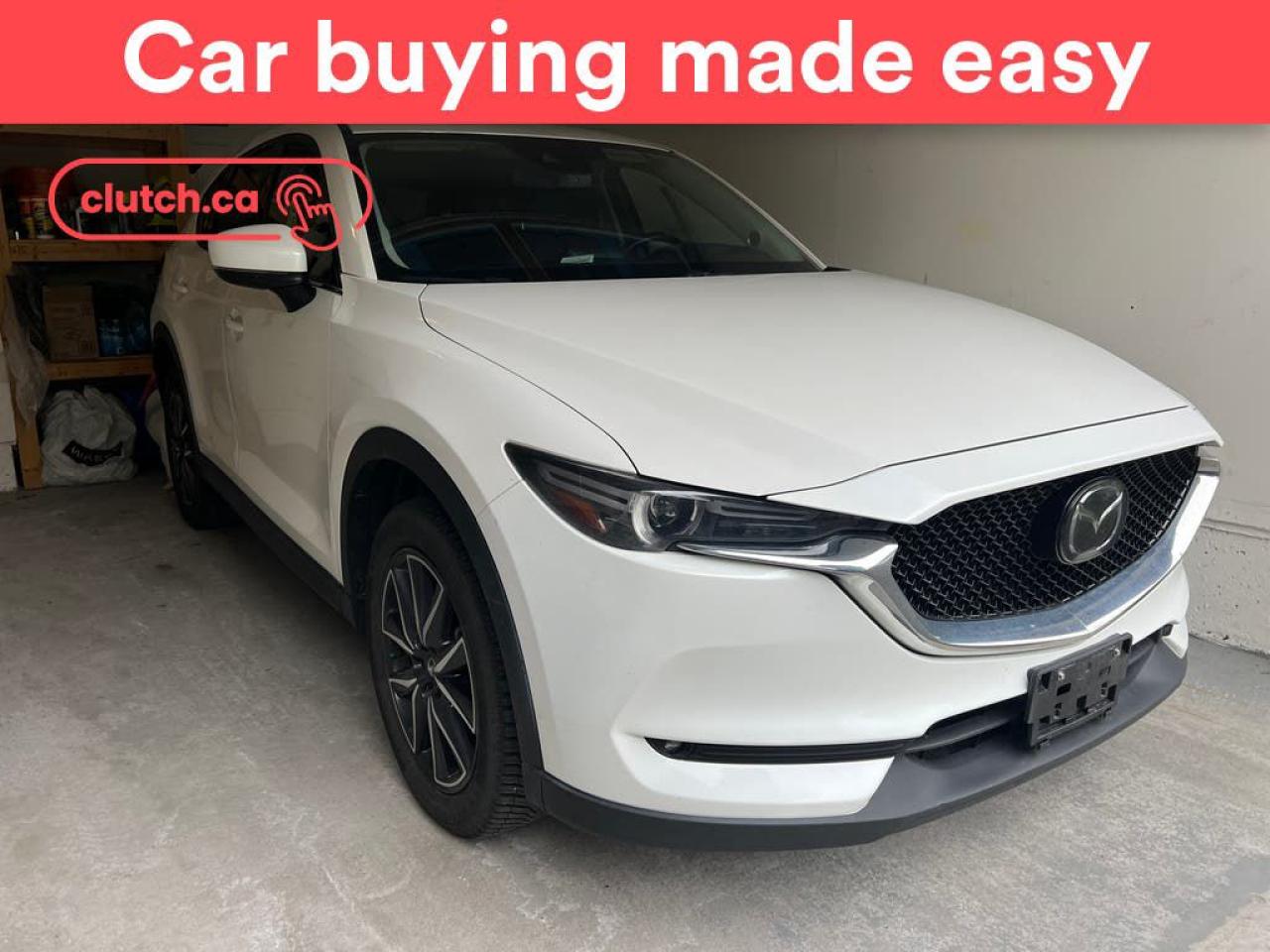 Used 2017 Mazda CX-5 GT AWD w/Technology Pkg w/Apple CarPlay & Android Auto, Heated Front Seats, Backup Cam for sale in Toronto, ON