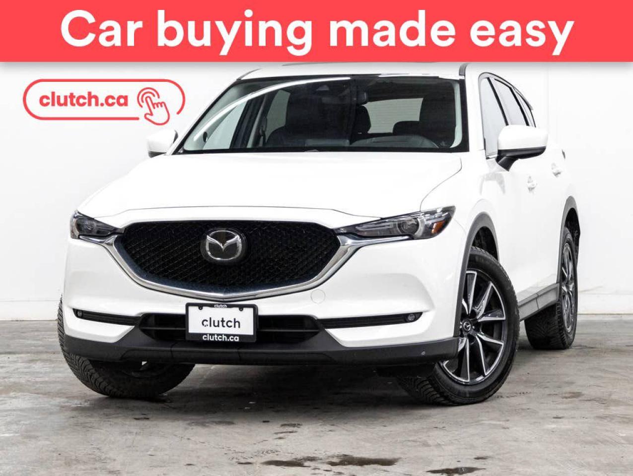 Used 2017 Mazda CX-5 GT AWD w/Technology Pkg w/Apple CarPlay & Android Auto, Heated Front Seats, Backup Cam for sale in Toronto, ON