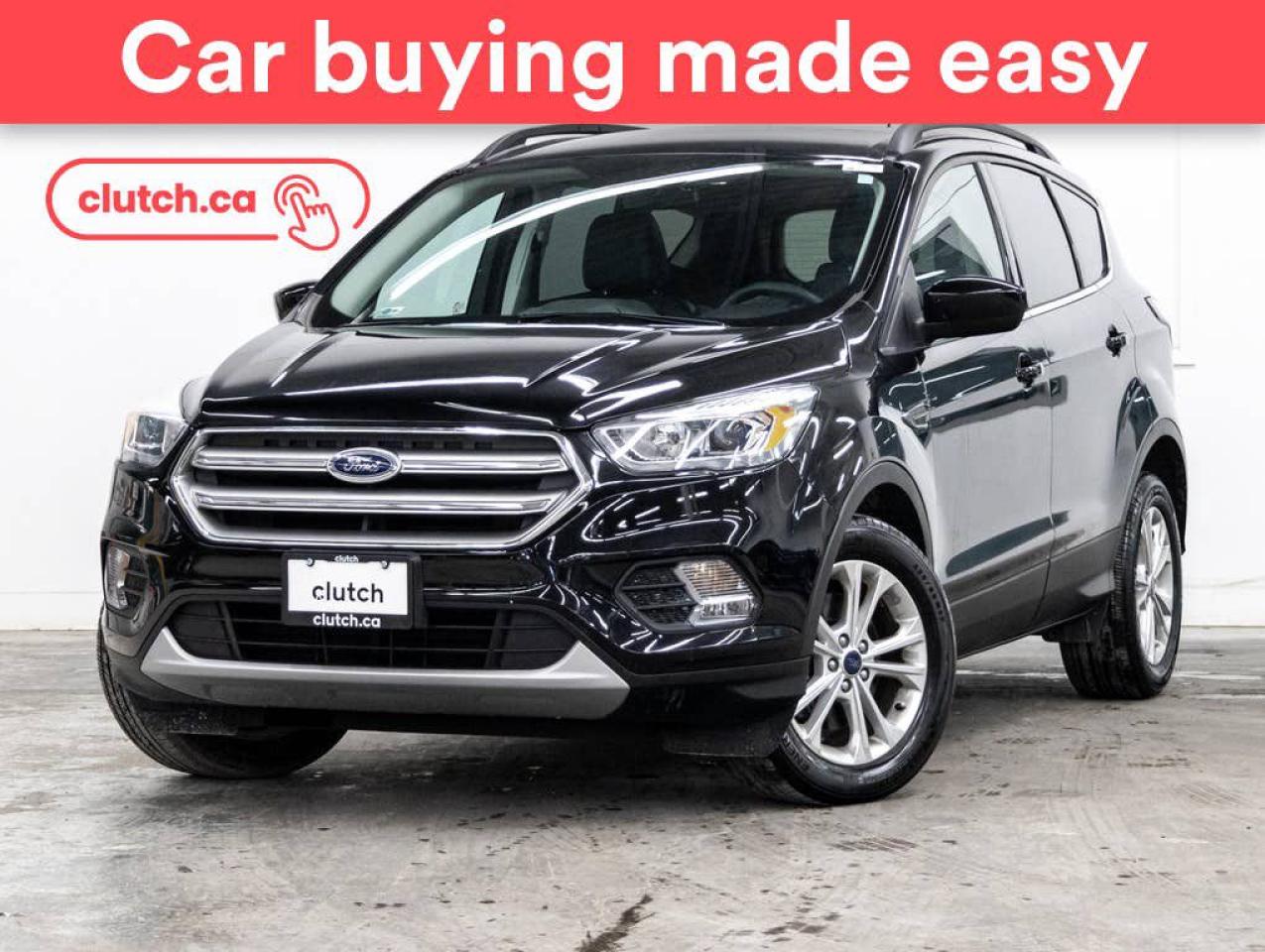 Used 2017 Ford Escape SE 4WD w/SE Convenience & Leather Plus Pkg w/Apple CarPlay & Android Auto, Heated Front Seats, Backup Cam for sale in Toronto, ON