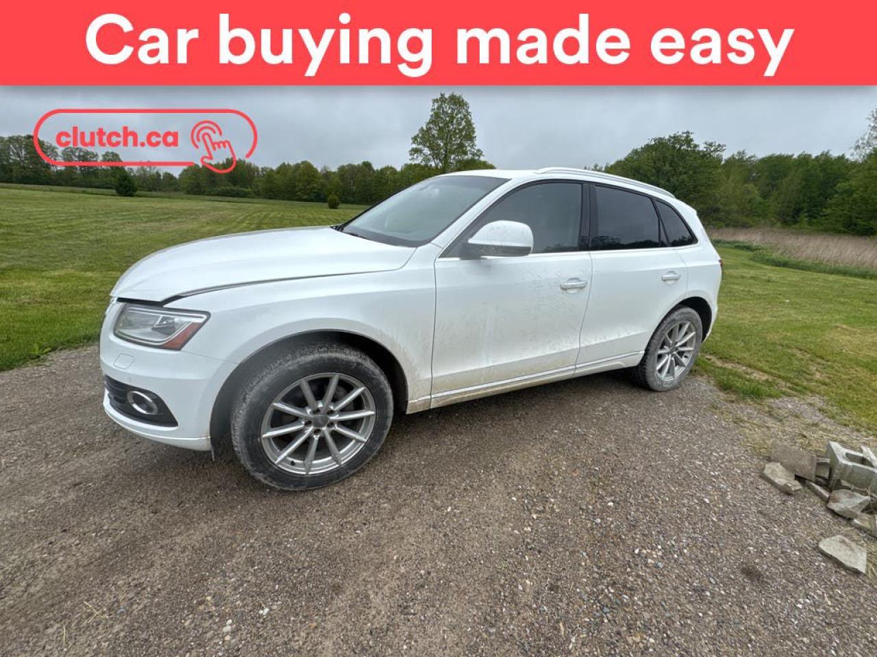 Used 2017 Audi Q5 Technik AWD w/Heated Front Seats, Bluetooth, Rearview Cam for sale in Toronto, ON