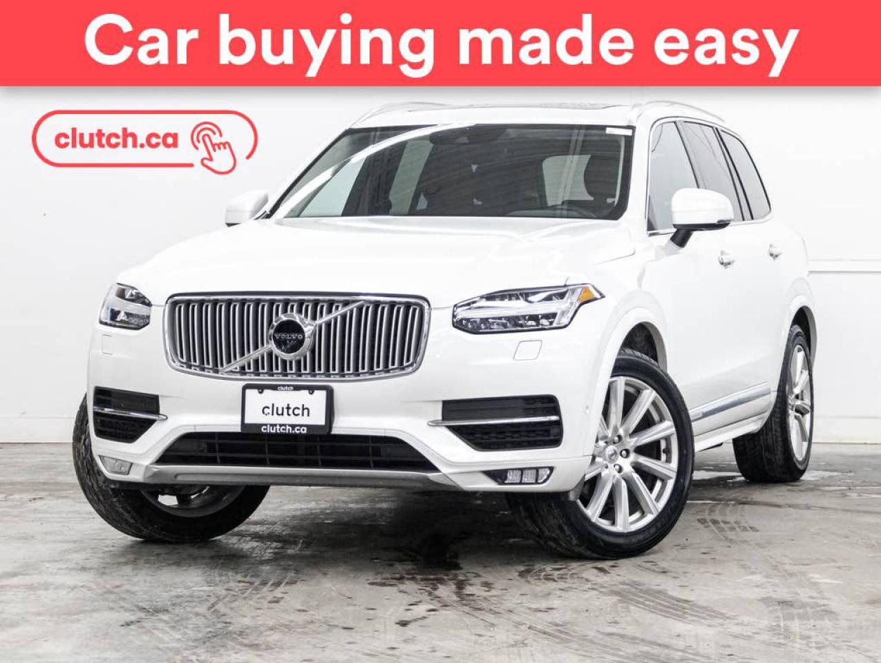 Used 2018 Volvo XC90 T6 Inscription AWD w/Vision, Climate & Convenience Pkg w/Apple CarPlay & Android Auto, Heated Front Seats, Backup Cam for sale in Toronto, ON