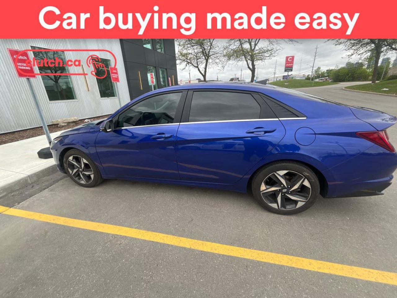 Used 2023 Hyundai Elantra Luxury w/ Apple CarPlay, Heated Front Seats, Rearview Cam for sale in Toronto, ON