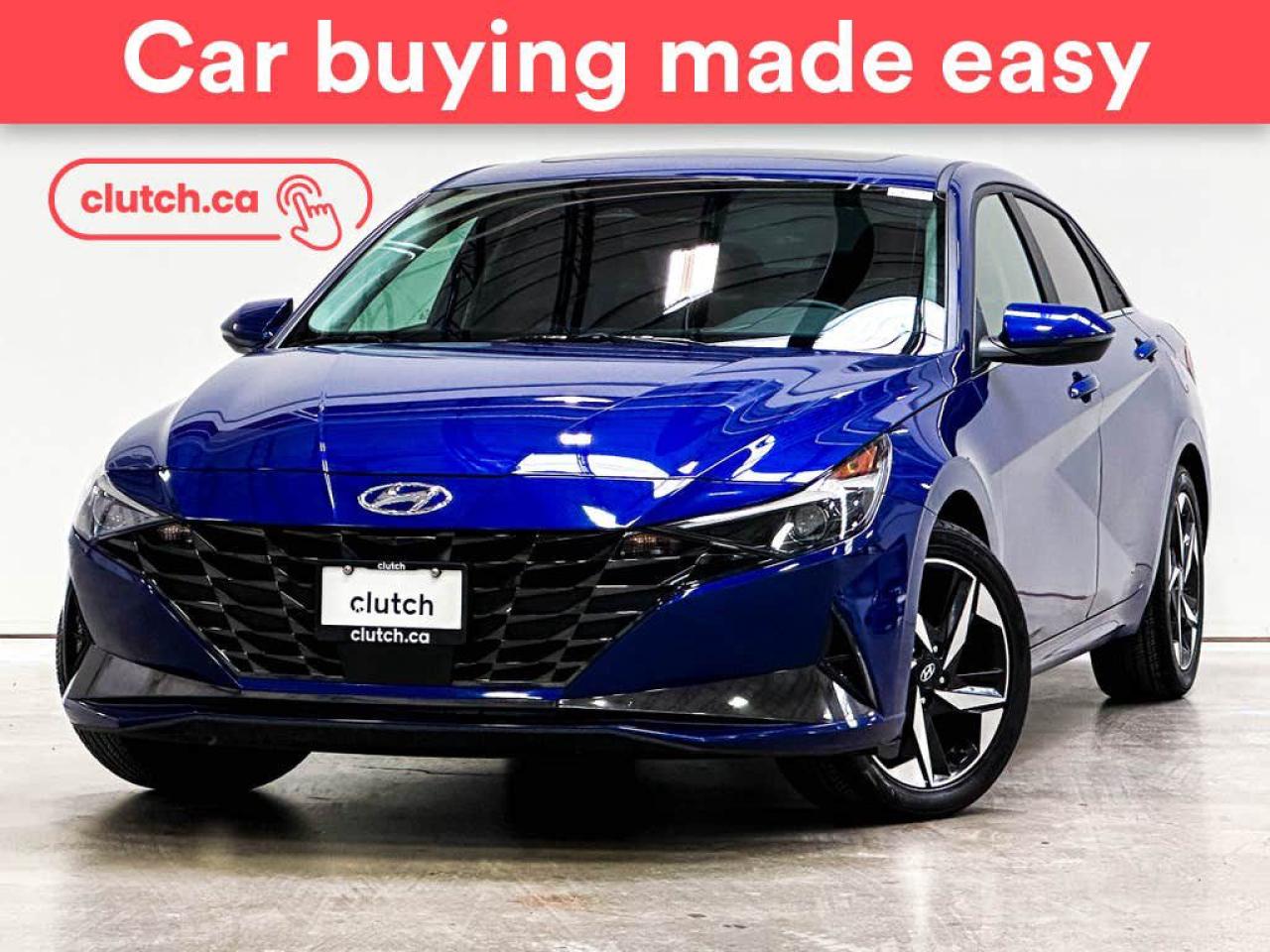 Used 2023 Hyundai Elantra Luxury w/ Apple CarPlay, Heated Front Seats, Rearview Cam for sale in Toronto, ON