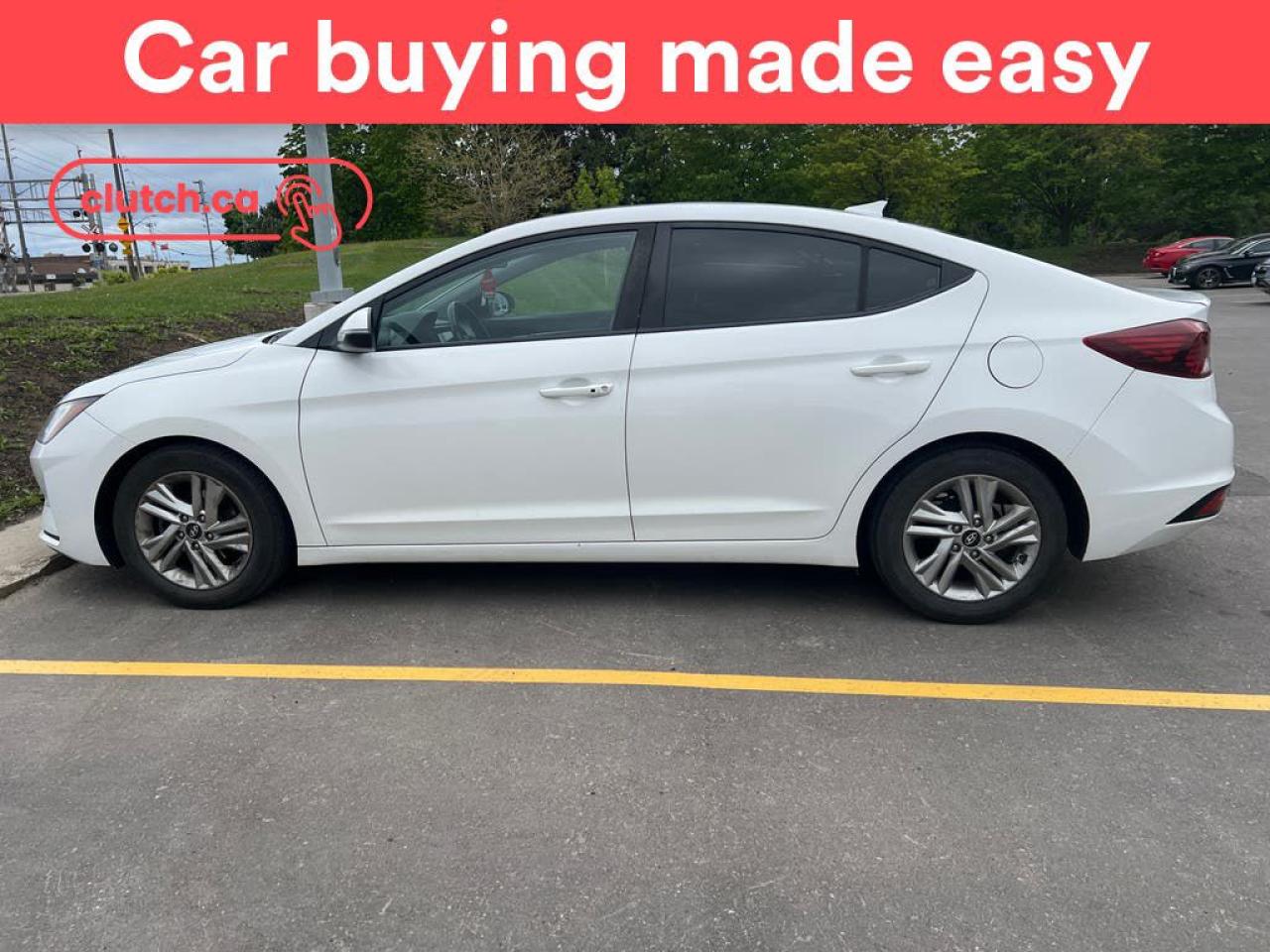 Used 2019 Hyundai Elantra Preferred w/ Sun & Safety Pkg. w/ Apple CarPlay, Heated Front Seats, Rearview Cam for sale in Toronto, ON