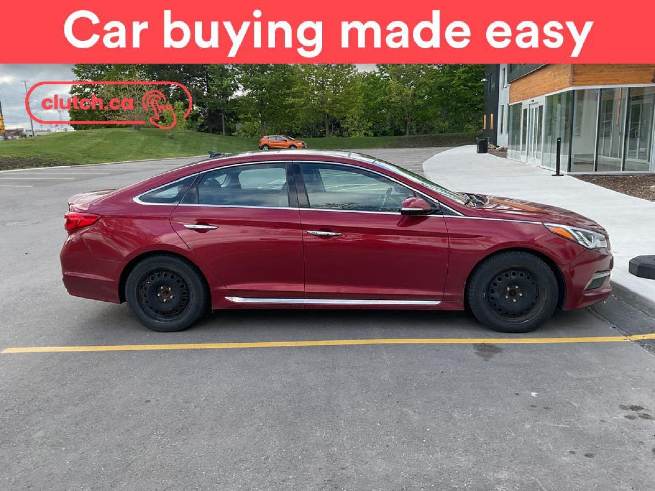 Used 2016 Hyundai Sonata Limited w/ Nav, Heated Front Seats, Rearview Cam for sale in Toronto, ON