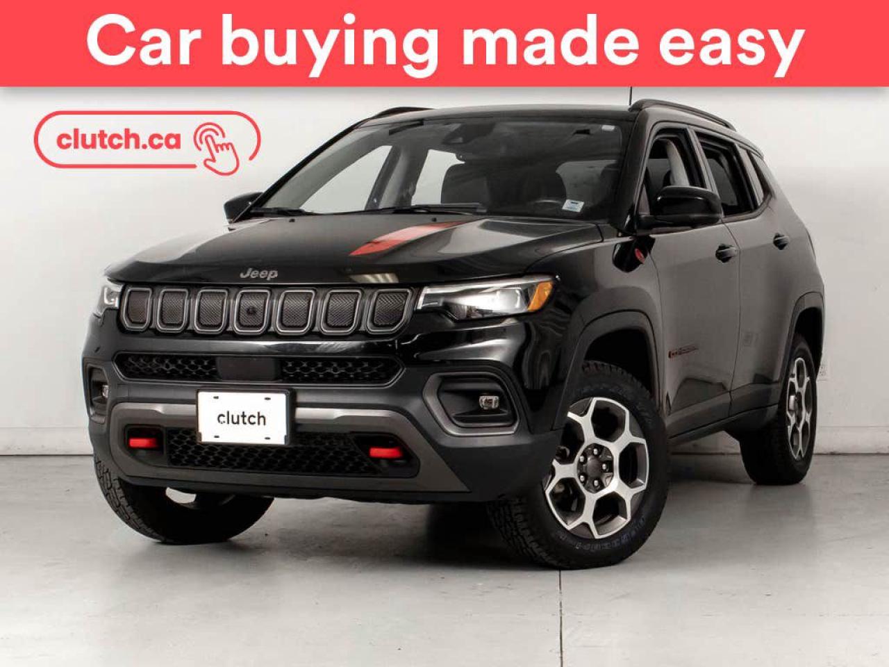 Used 2022 Jeep Compass Trailhawk Elite 4x4 w/ Apple CarPlay & Android Auto, Rearview Cam, Navigation for sale in Bedford, NS