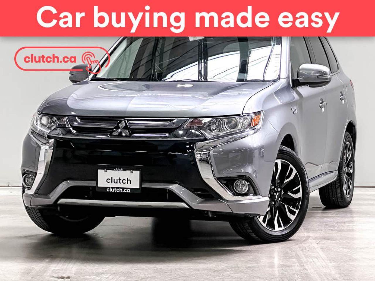 Used 2018 Mitsubishi Outlander Phev SE S­AWC w/ Apple CarPlay, Heated Front Seats, Rearview Cam for sale in Toronto, ON