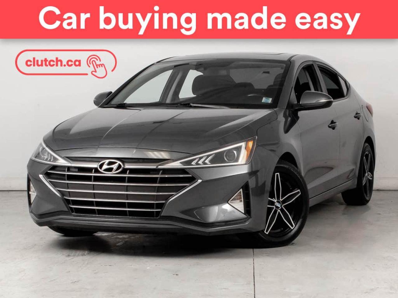 Used 2020 Hyundai Elantra Preferred w/Sun & Safety Package w/ Sunroof, Apple CarPlay, Backup Cam for sale in Bedford, NS