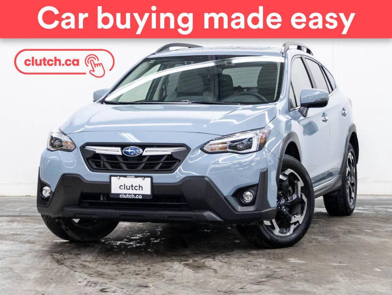 Used 2021 Subaru XV Crosstrek Limited AWD w/ Apple CarPlay & Android Auto, Rearview Cam, Nav for sale in Toronto, ON