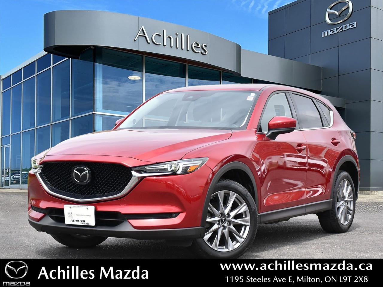 Used 2021 Mazda CX-5 GT-AWD, 2021.5 BOSE, LEATHER, MOONROOF for sale in Milton, ON