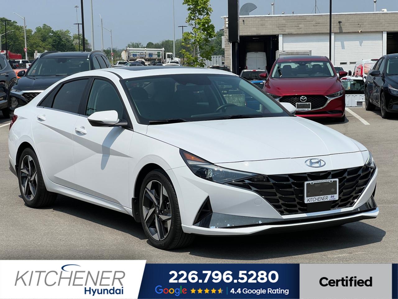 Used 2022 Hyundai Elantra Ultimate Tech ULTIMATE | NAVI | LEATHER | BACK UP CAMERA | for sale in Kitchener, ON
