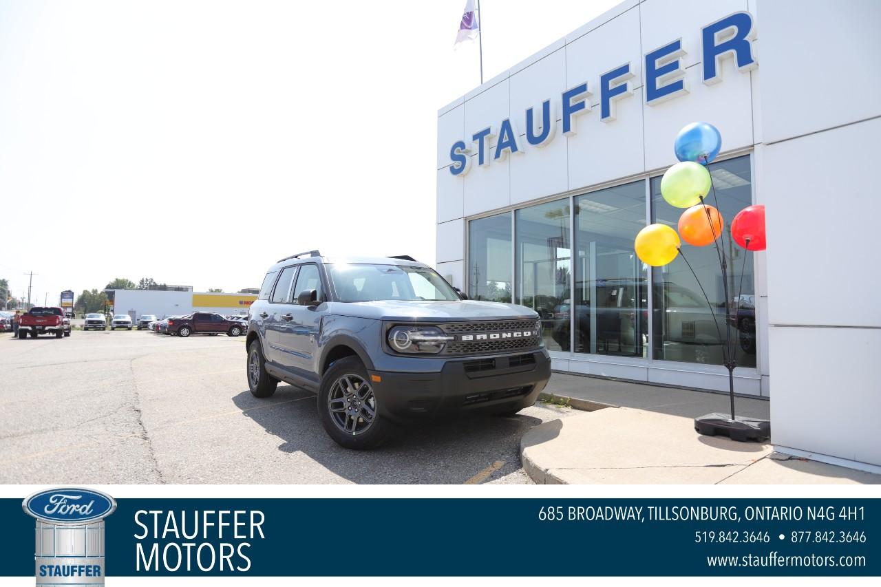 New 2025 Ford Bronco Sport Big Bend 4x4 for sale in Tillsonburg, ON