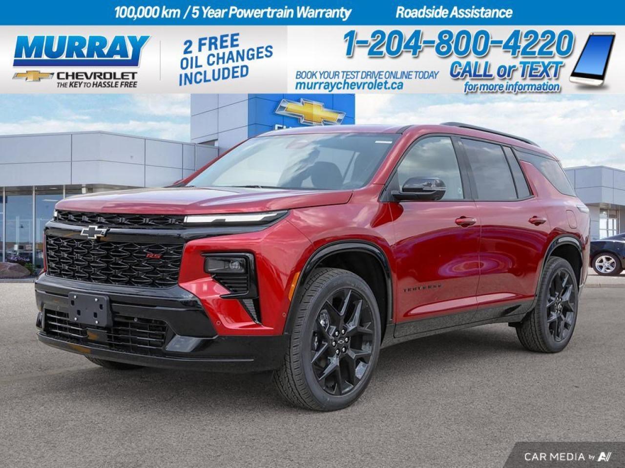 New 2025 Chevrolet Traverse RS for sale in Winnipeg, MB