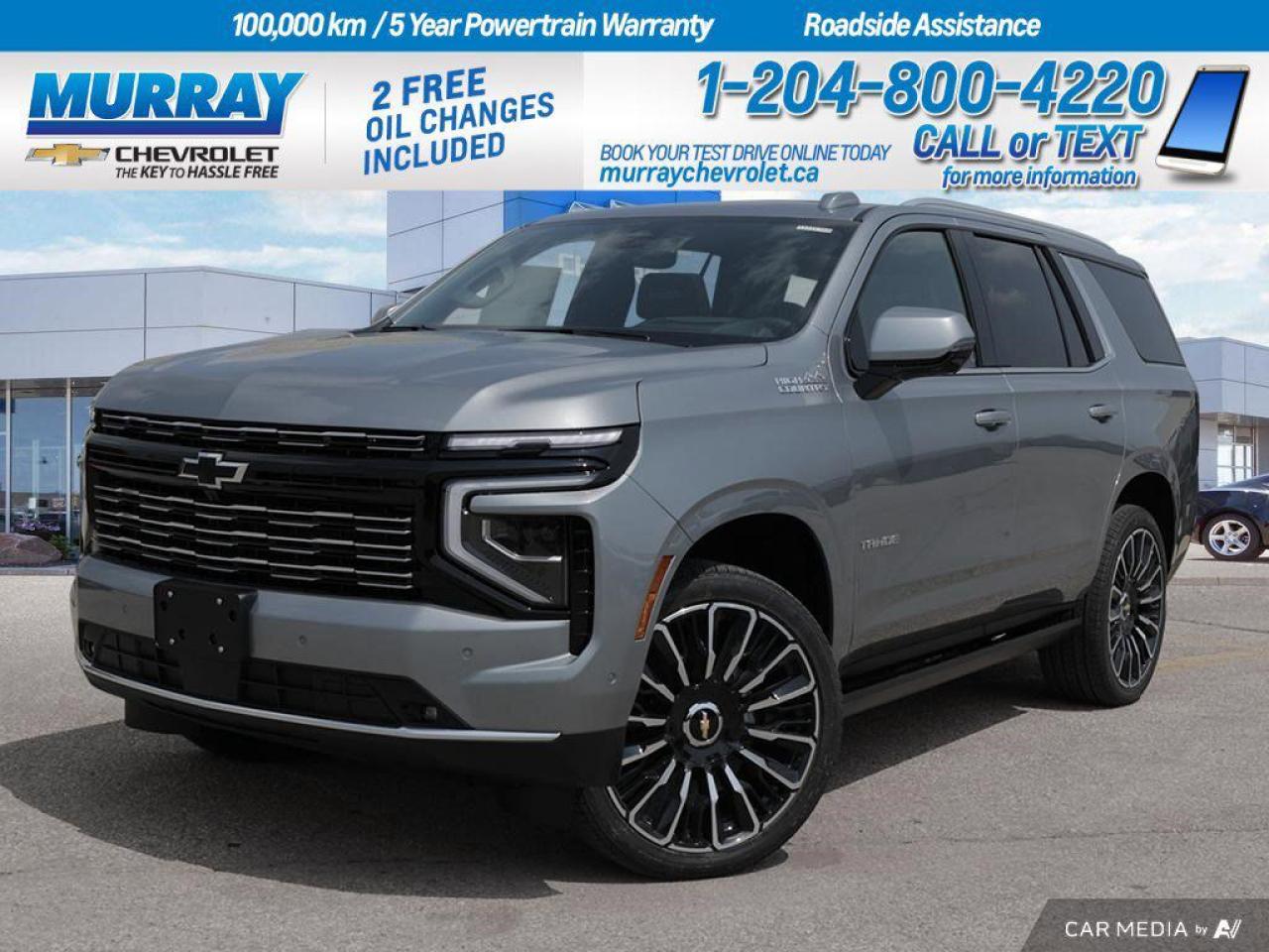 New 2025 Chevrolet Tahoe HIGH COUNTRY for sale in Winnipeg, MB