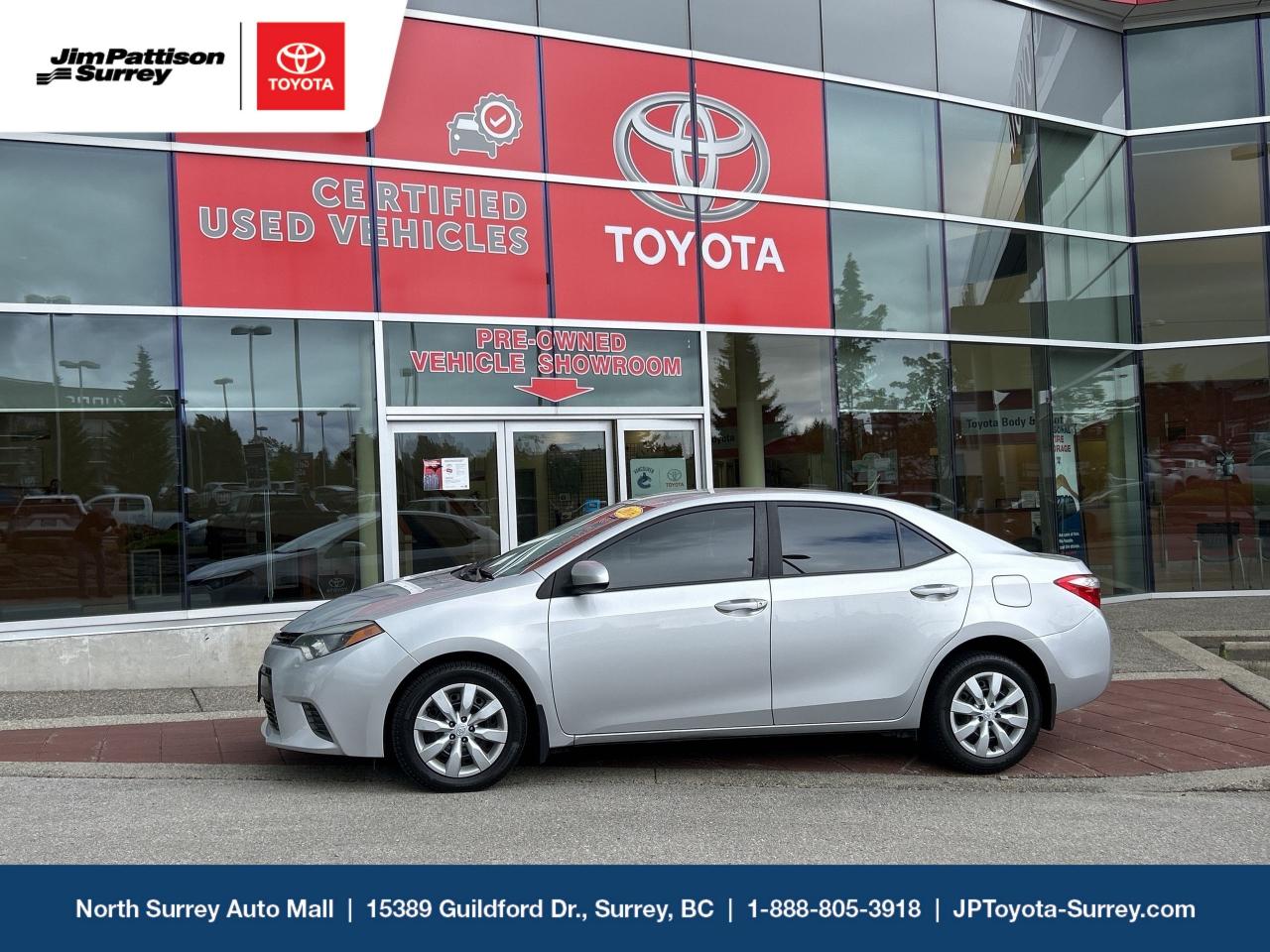 Used 2016 Toyota Corolla 4-door Sedan LE CVTi-S for sale in Surrey, BC