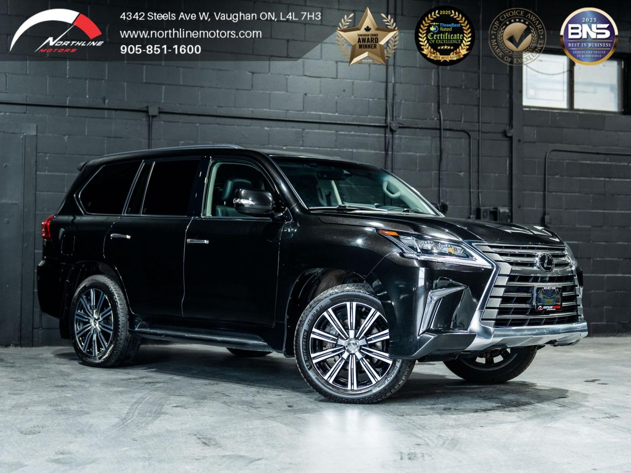 Used 2018 Lexus LX LX 570/HUD/REAR SEAT ENTERTAINMENT/360 CAM for sale in Vaughan, ON