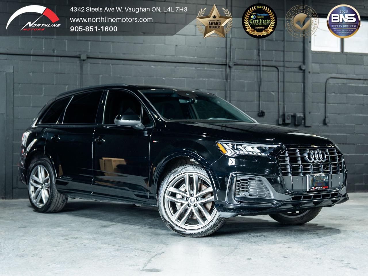 Used 2021 Audi Q7 Progressiv 55 TFSI/360 CAM/PANO/CLEAN CARFAX for sale in Vaughan, ON