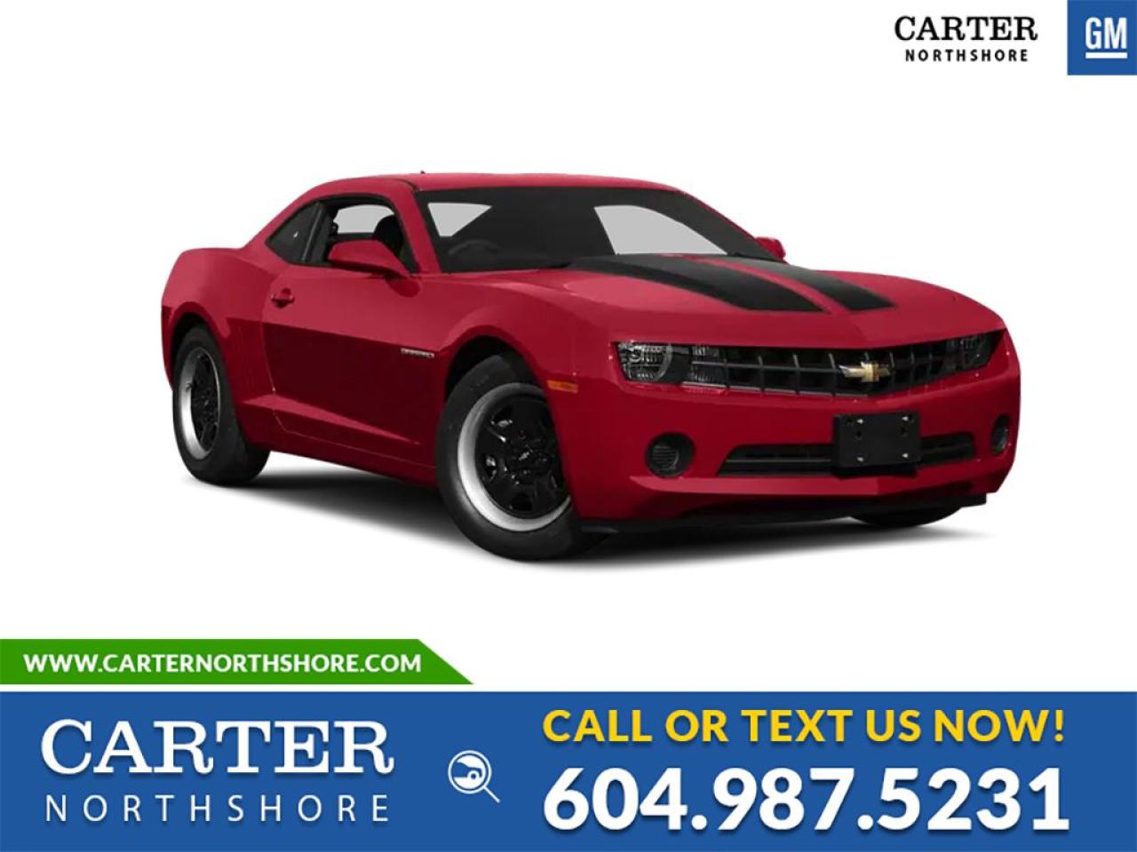 LOCALLY DRIVEN
18" Painted Aluminum Wheels, Tire Pressure Monitor, Dual Hood & Trunk Lid Stripes - Black, Sport Suspension, Leather Wrapped Steering Wheel, Onstar Turn-by-turn Navigation, Enhanced 6 Speaker System, Steering Wheel Audio Controls & Remote Vehicle Start. Test Drive Today!

WHY CARTER GM NORTHSHORE?

- Exceeding our loyal customers expectations for over 56 years.
- 4.6 Google Star Rating with 1000+ Customer Reviews
- Vehicle Trades Welcome! Best Price Guaranteed!
- We Provide Upfront Pricing, Zero Hidden Fees, and 100% Transparency
- Fast Approvals and 99% Acceptance Rates (No Matter Your Current Credit Status!)
- Multilingual Staff and Culturally Diverse Workforce  Many Languages Spoken
- Comfortable Non-pressured Environment with In-store TV, WIFI and a childrens play area!

Were here to help you drive the vehicle you want, the vehicle you deserve!
QUESTIONS? GREAT! WEVE GOT ANSWERS!
To speak with a friendly vehicle specialist - CALL NOW!
(Doc. Fee: $598.00 Dealer Code: D10743)