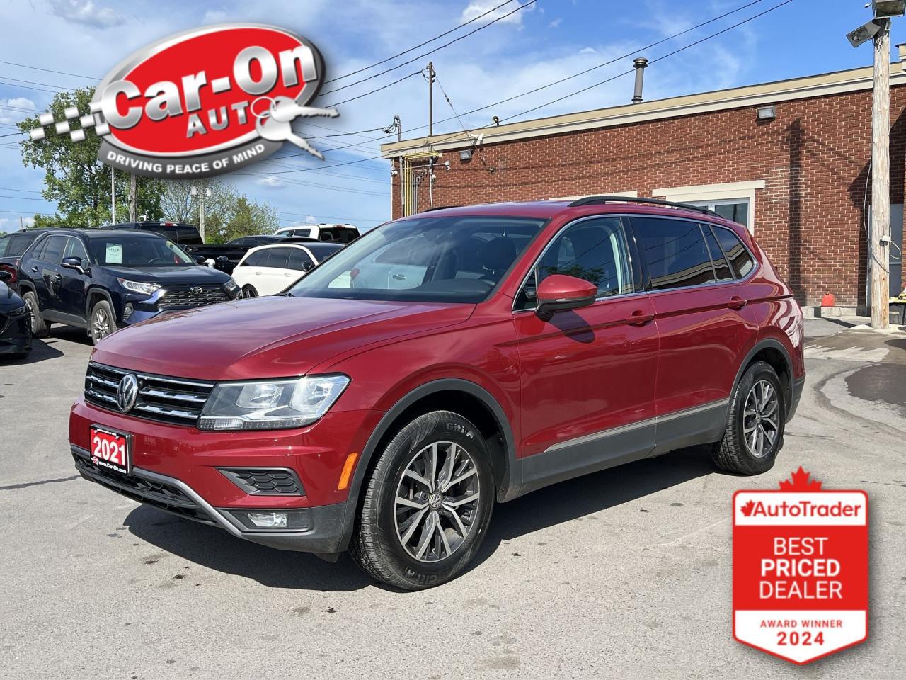 Used 2021 Volkswagen Tiguan COMFORTLINE AWD| ONLY 65,000KMS| LEATHER| NAV for sale in Ottawa, ON