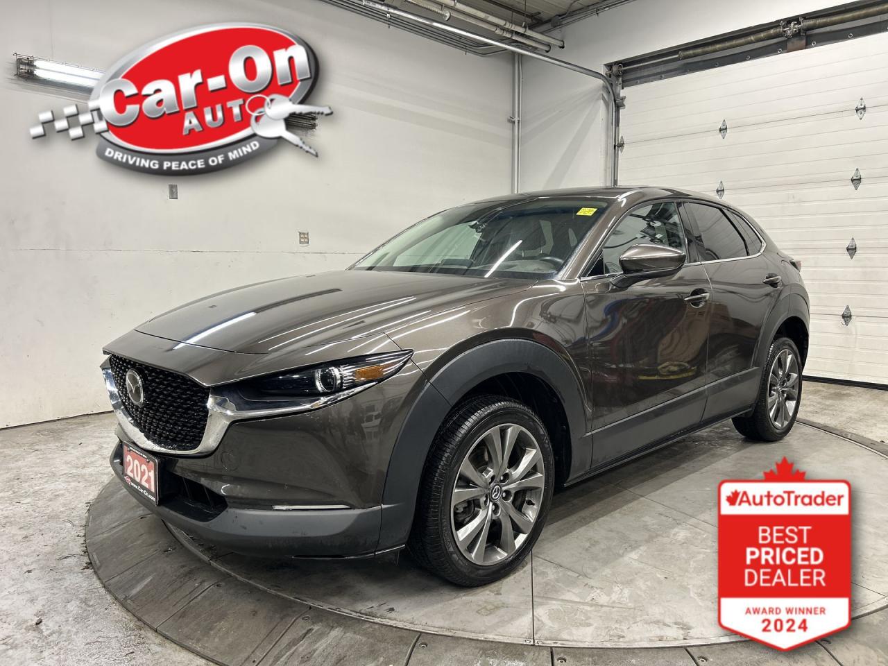 Used 2021 Mazda CX-30 GT AWD| LEATHER| SUNROOF| HUD| HTD SEATS| CARPLAY for sale in Ottawa, ON