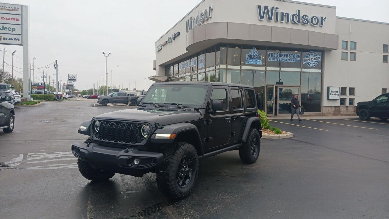Used 2025 Jeep Wrangler Willys 4 Door 4x4 for sale in Windsor, ON