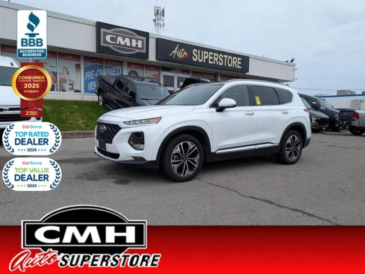 Used 2019 Hyundai Santa Fe 2.0T Ultimate AWD  **21 SERVICE RECORDS** for sale in St. Catharines, ON