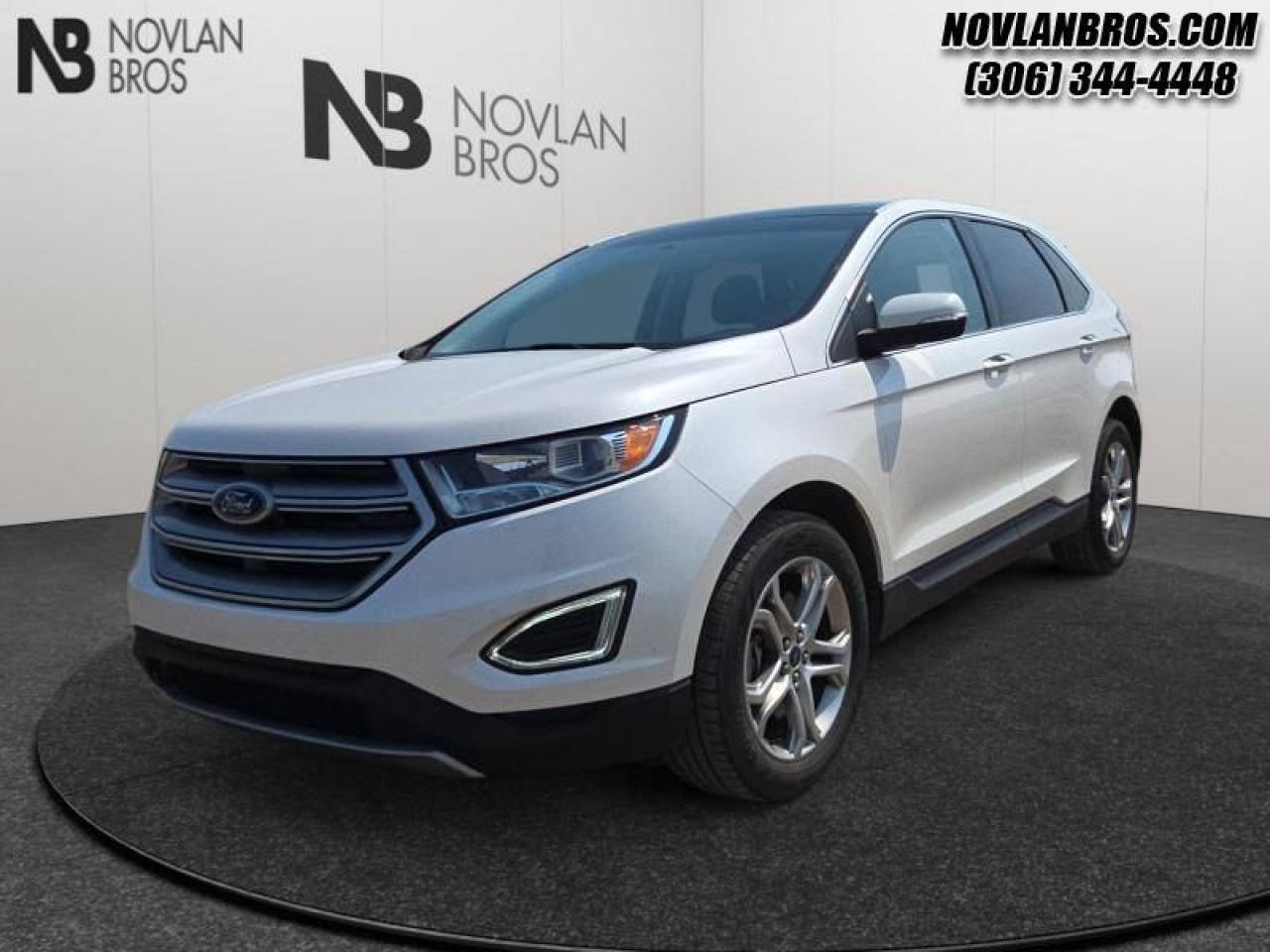 Used 2017 Ford Edge Titanium  - Sunroof - Heated Seats for sale in Paradise Hill, SK