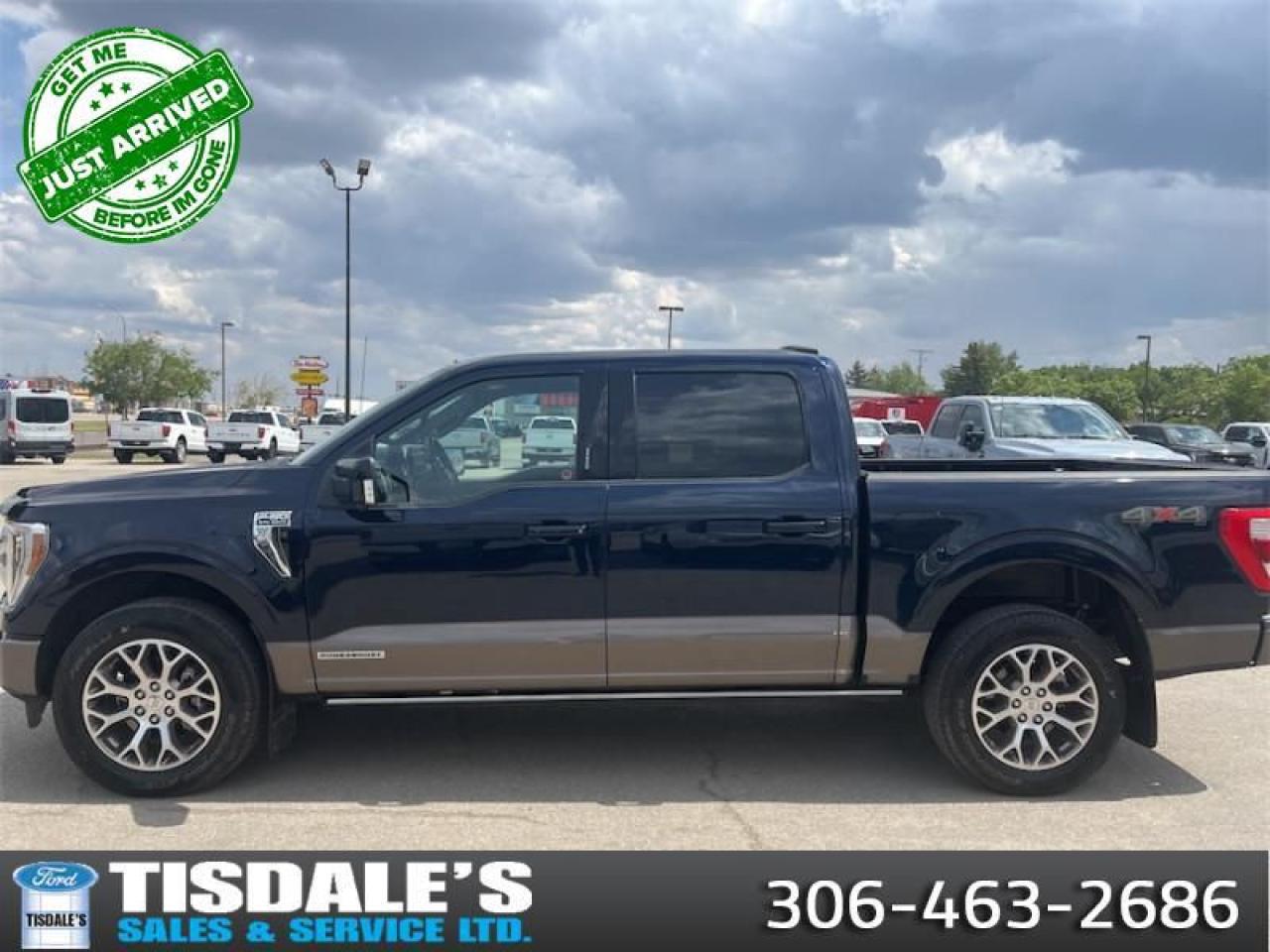 Used 2022 Ford F-150 King Ranch  - Leather Seats -  Cooled Seats for sale in Kindersley, SK