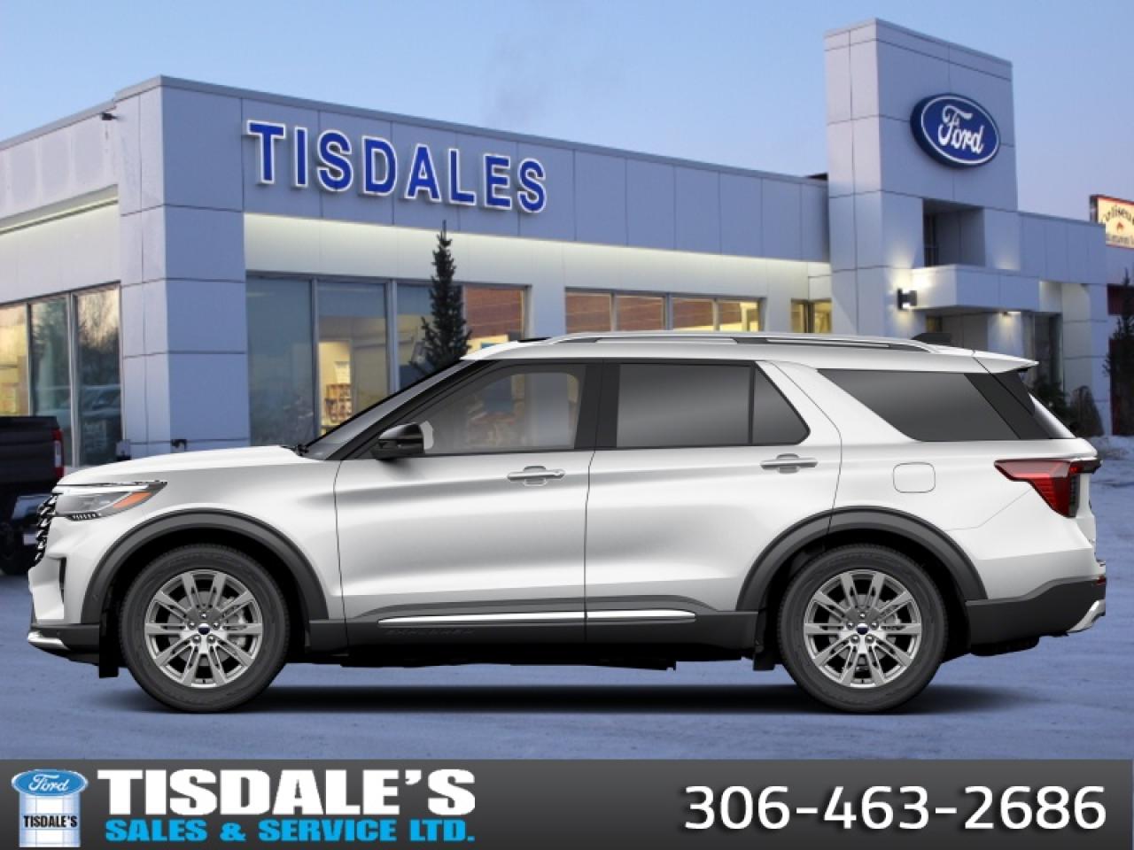 New 2025 Ford Explorer Platinum  - Leather Seats - Leather Package for sale in Kindersley, SK
