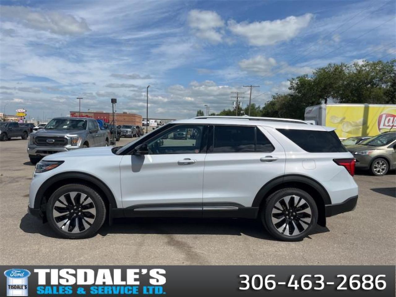 New 2025 Ford Explorer Platinum  - Leather Seats - Leather Package for sale in Kindersley, SK