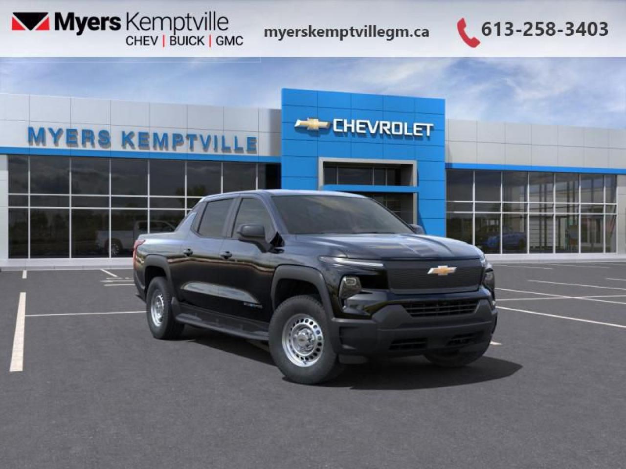 New 2025 Chevrolet Silverado EV Max Range WT for sale in Kemptville, ON
