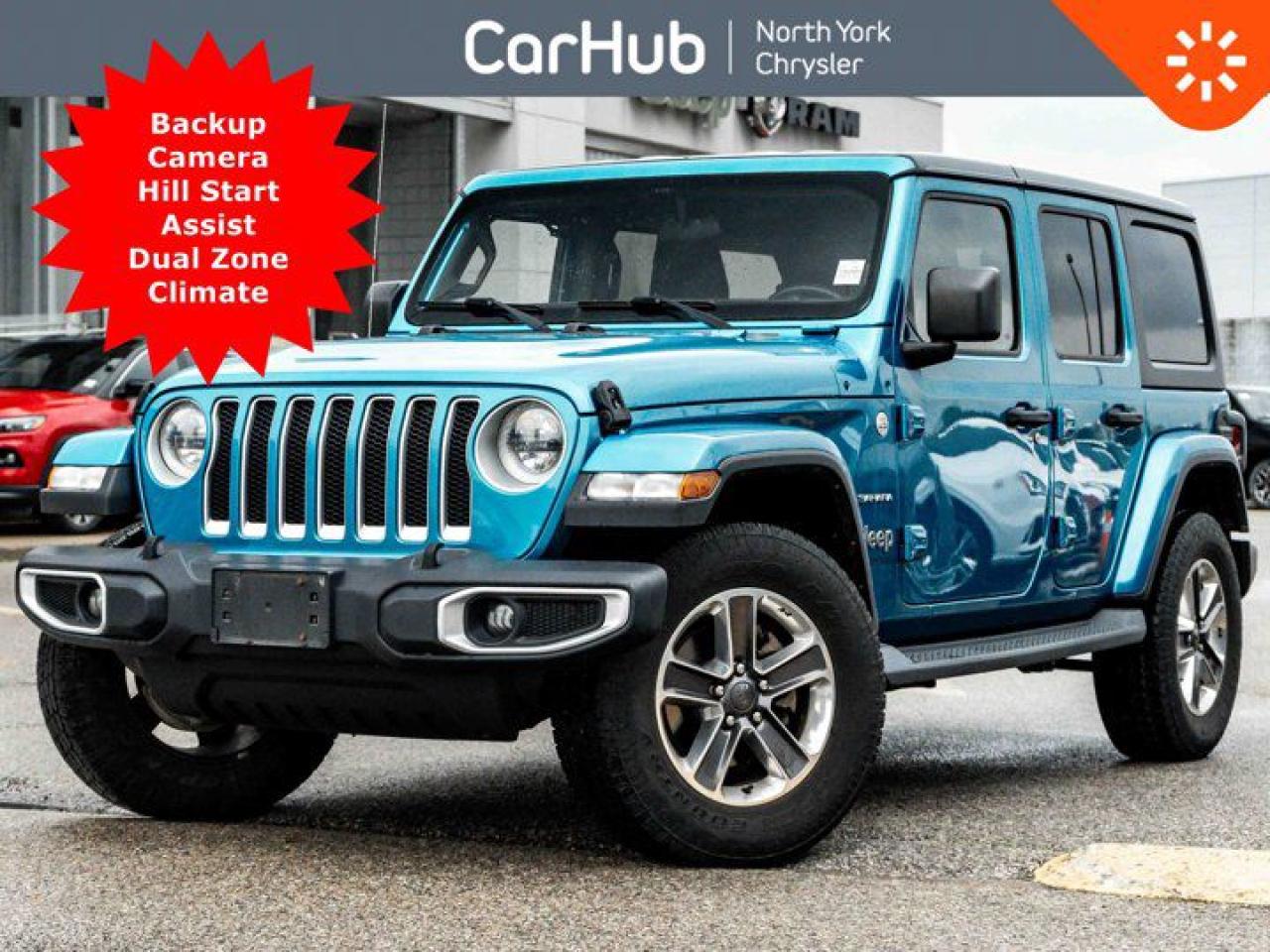 Used 2019 Jeep Wrangler Unlimited Sahara 4x4 Backup Cam Hill Start Assist Dual Zone Climate for sale in Thornhill, ON