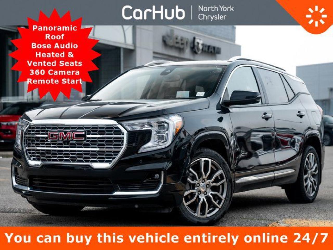 Used 2022 GMC Terrain Denali Panoroof Bose Audio Heated & Vented Seats 360 Cam Remote Start for sale in Thornhill, ON