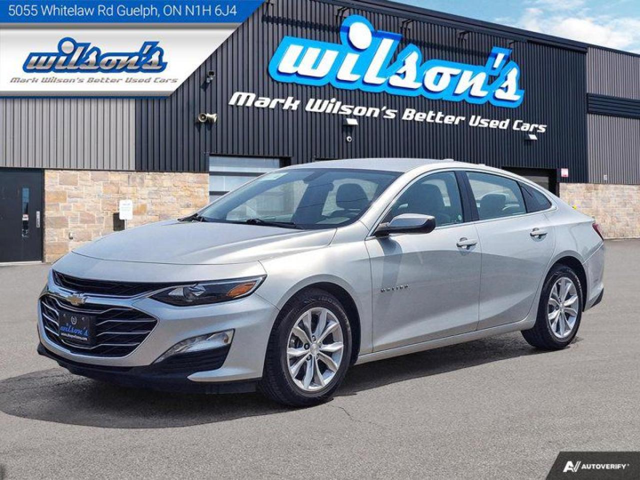 Used 2021 Chevrolet Malibu LT | Heated Seats | Remote Start | Wireless Carplay + Android | Reverse Cam | and More ! for sale in Guelph, ON