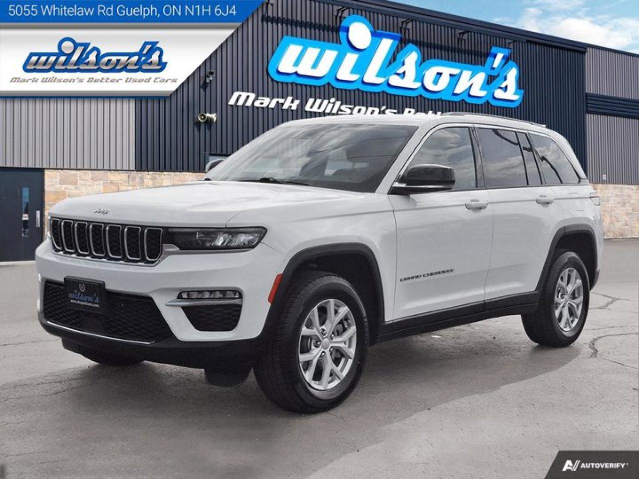 Used 2023 Jeep Grand Cherokee Limited 4X4 | Navigation | Leather | Advanced Brake Assist | Remote Start | and More ! for sale in Guelph, ON