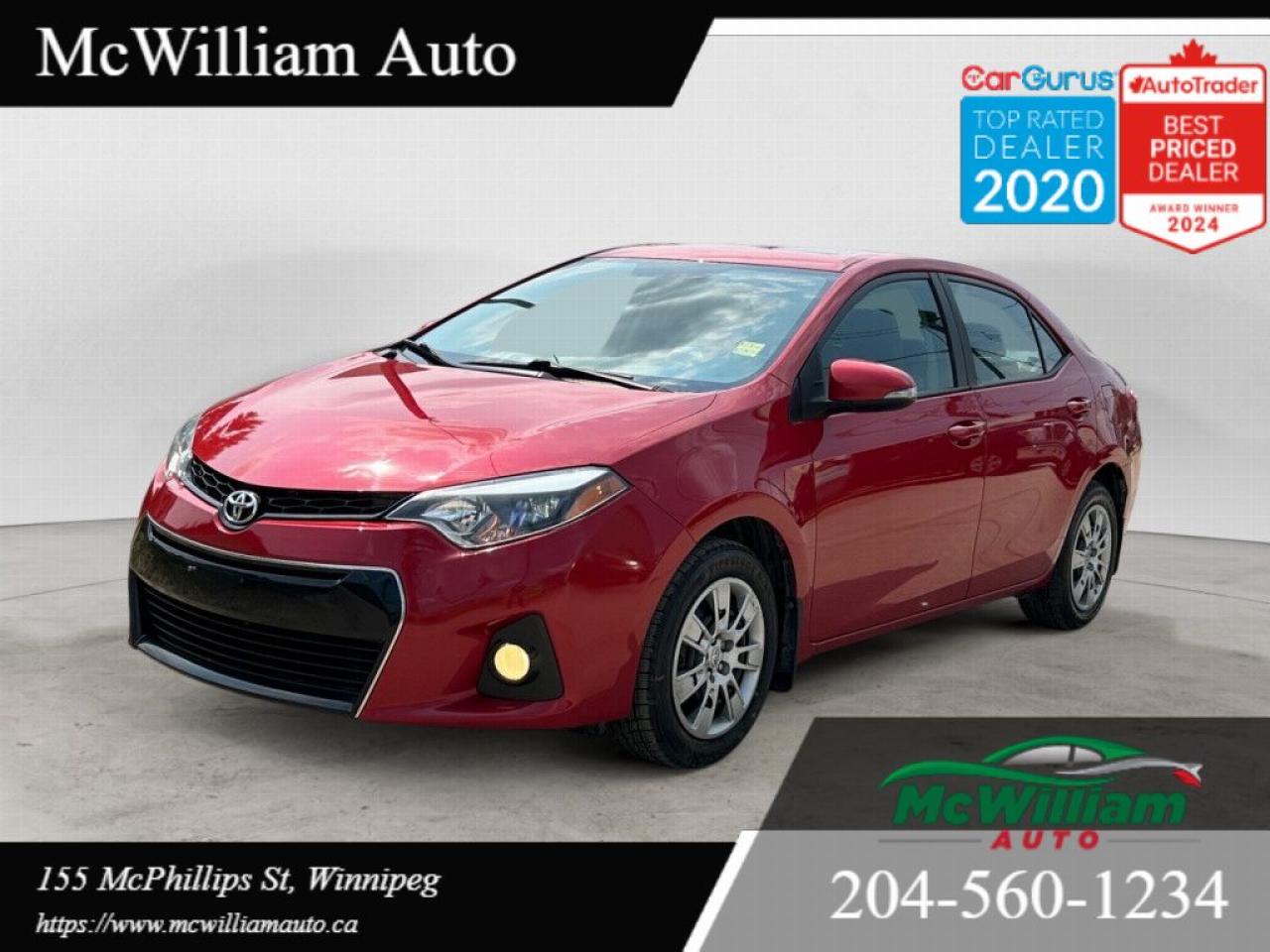 <br>At McWilliam Auto we pride ourselves on being the number 1 priced dealer in Manitoba. Our key focus is ensuring the quality of our vehicles are top notch while maintaining an excellent price. McWilliam auto is best known for being a changer of todays in.car market.in. The number one, no hassle price, makes buyers get the right price no matter if you know or dont know todays car market. Our in.1 price.in. policy ensures all customers get the best possible price. Yes you heard it right, 1 price is the best price!<br><br> Our lot is always full of great options no matter what your needs are, with over 100 quality pre-owned vehicles in stock we got you covered! If you are in the market for a Truck, SUV, Van or Sedan and are looking for quality at a great price then look no further and call today, One of our Knowledgeable and dedicated Sales people will steer you in the right direction. <br><br> We also offer the best priced Premium warranties and seamless onsite financing here to improve your buying experience. Our Finance manager is the best in the Business! working quickly and diligently to secure you affordable financing is our specialty. Give us a call and get pre approved today!<br><br>DEALER PERMIT #4611<br><br>Call today: 204-560-1234<br><br>Visit us TODAY at 155 McPhillips St, Winnipeg, MB <br><br>Website: www.mcwiliamauto.ca<br><br>Email: winnipegcar@gmail.com<br><br>Click here to get pre approved:<br><br>https://www.mcwilliamauto.ca/car-loan-application/actual vehicle for the actual information. <br><br> IMPORTANT DISCLAIMER : This vehicle is a used vehicle, all the features and information may not be accurate from the descriptions above, please check the <br><br> <br><br>