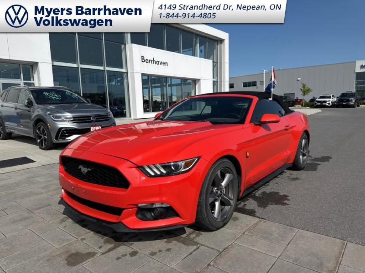 Used 2016 Ford Mustang V6 Convertible  - Bluetooth for sale in Nepean, ON