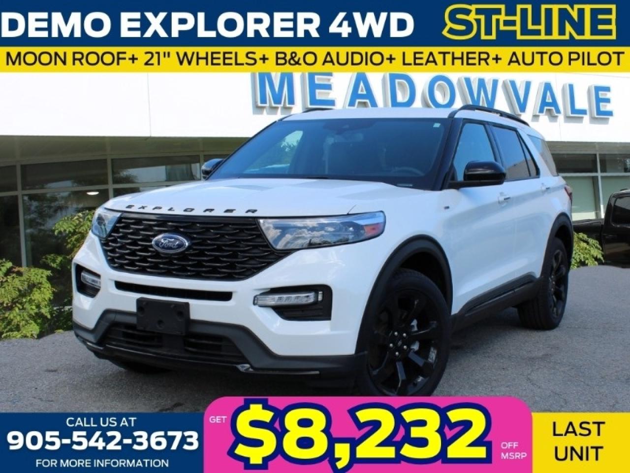 New 2024 Ford Explorer ST-Line for sale in Mississauga, ON