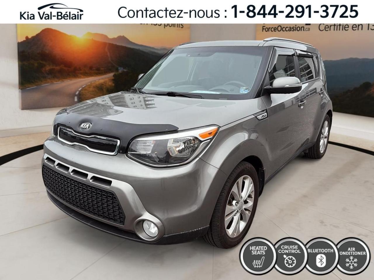 Used 2015 Kia Soul EX * BLUETOOTH * CRUISE * SIÈGES CHAUFFANTS * A/C for sale in Québec, QC