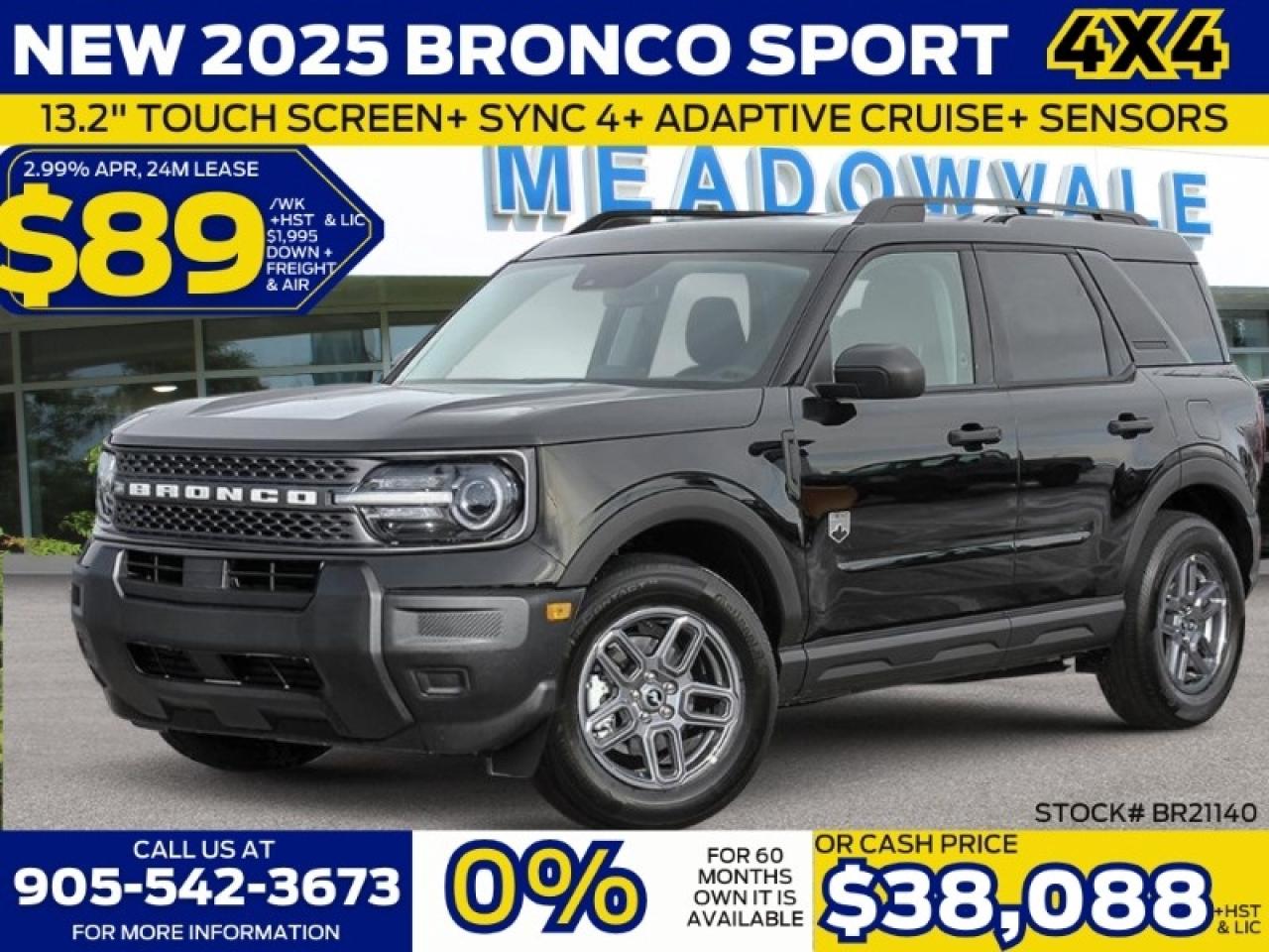 New 2025 Ford Bronco Sport BIG BEND for sale in Mississauga, ON